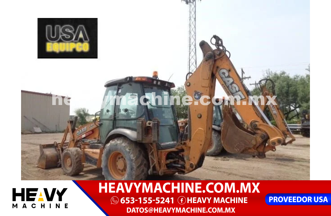 Maquinaria Pesada Retroexcavadora 2013 Case 580SN