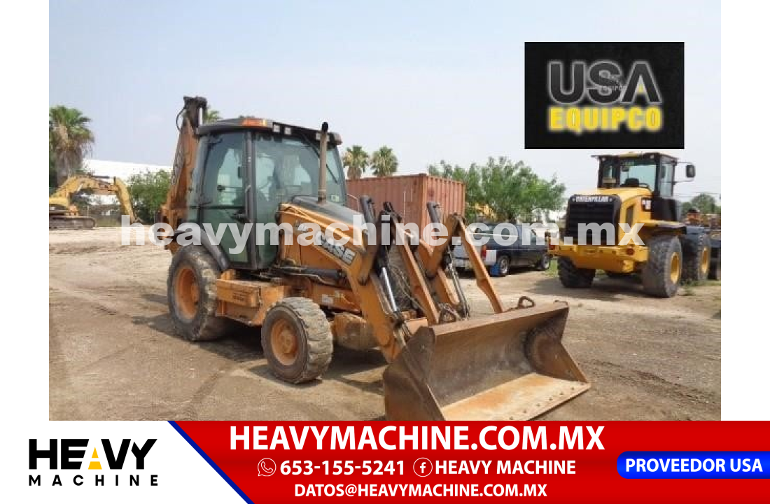 Maquinaria Pesada Retroexcavadora 2013 Case 580SN