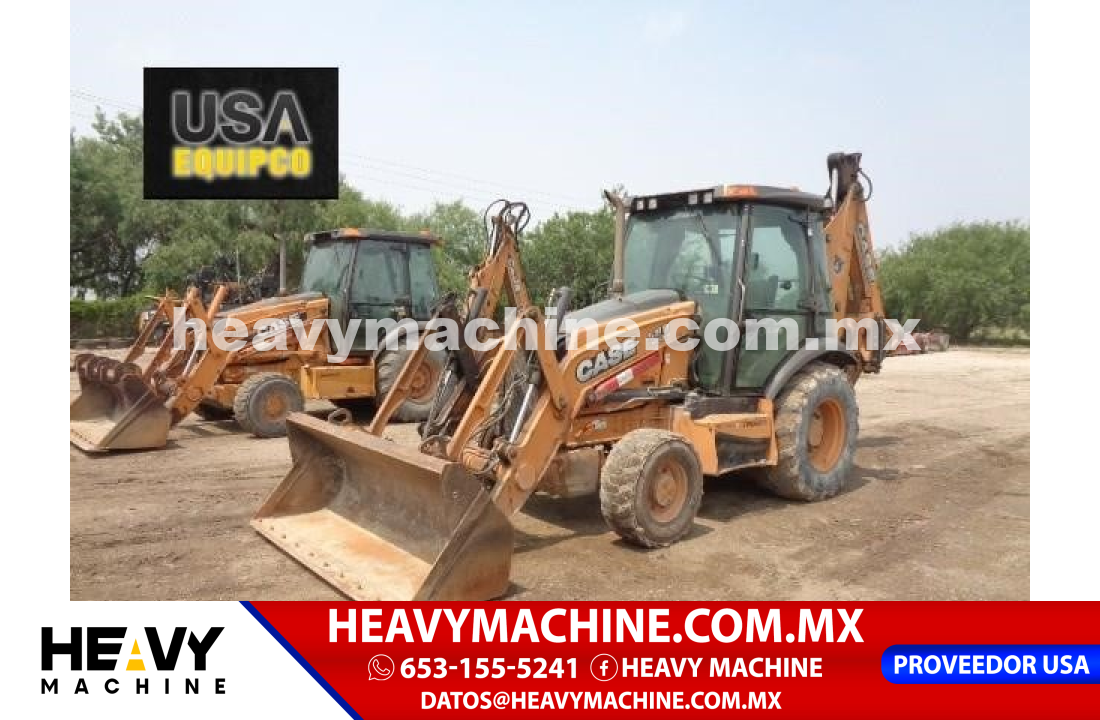 Maquinaria Pesada Retroexcavadora 2013 Case 580SN