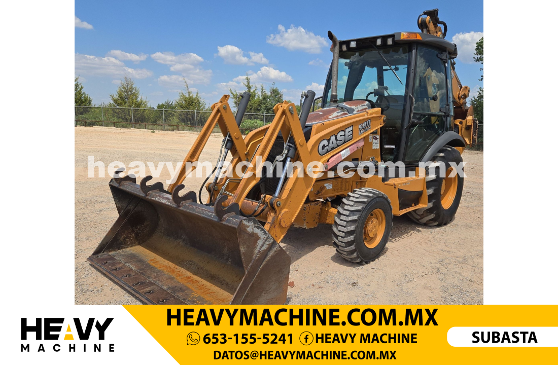 Maquinaria Pesada Retroexcavadora 2014 CASE 580SN
