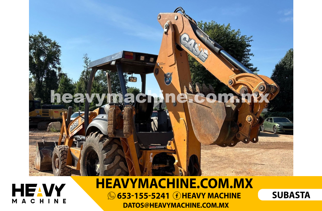 Maquinaria Pesada Retroexcavadora 2014 CASE 580