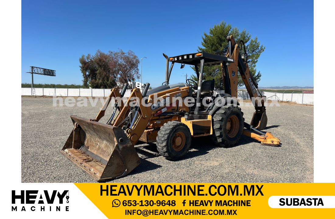 Maquinaria Pesada Retroexcavadora 2014 CASE 590 Super N