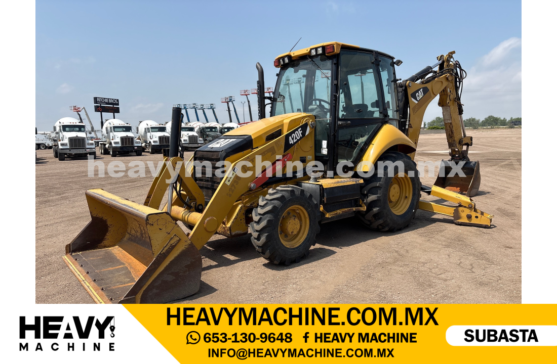 Maquinaria Pesada Retroexcavadora 2014 CAT 420F