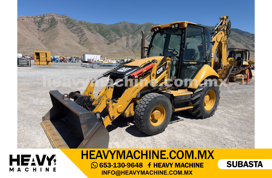 Maquinaria Pesada Retroexcavadora 2014 CAT 420F IT