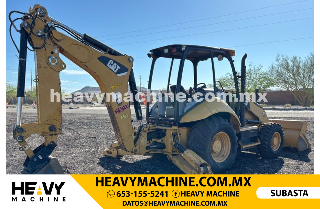 Maquinaria Pesada Retroexcavadora 2014 Caterpillar 420F
