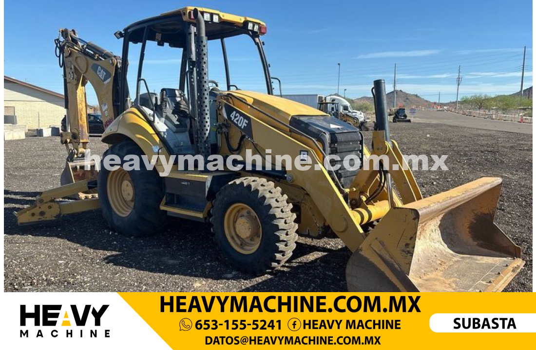 Maquinaria Pesada Retroexcavadora 2014 Caterpillar 420F
