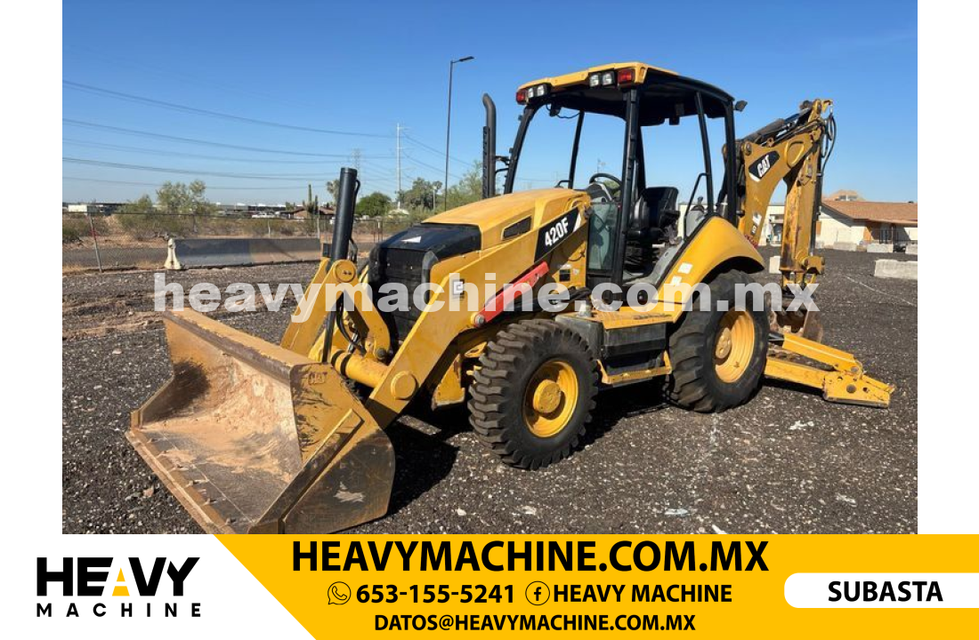 Maquinaria Pesada Retroexcavadora 2014 Caterpillar 420F
