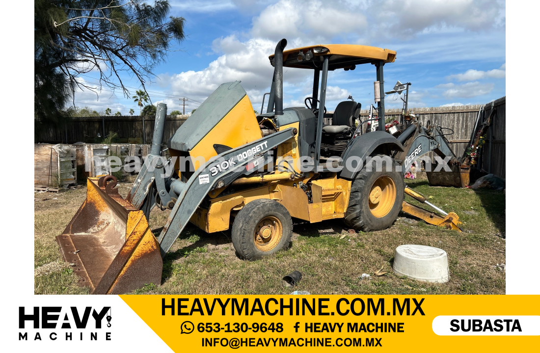 Maquinaria Pesada Retroexcavadora 2014 JOHN DEERE 310K