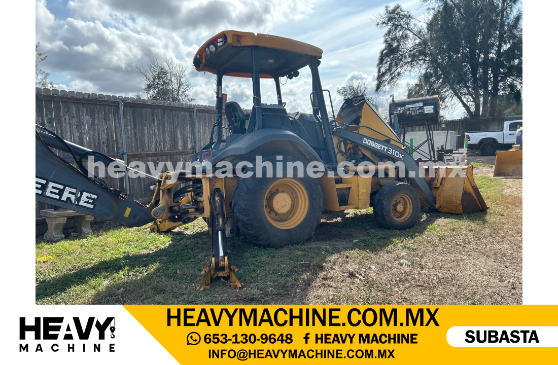 Maquinaria Pesada Retroexcavadora 2014 JOHN DEERE 310K