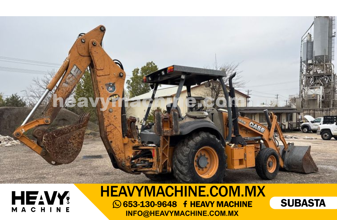 Maquinaria Pesada Retroexcavadora 2015 CASE 580N