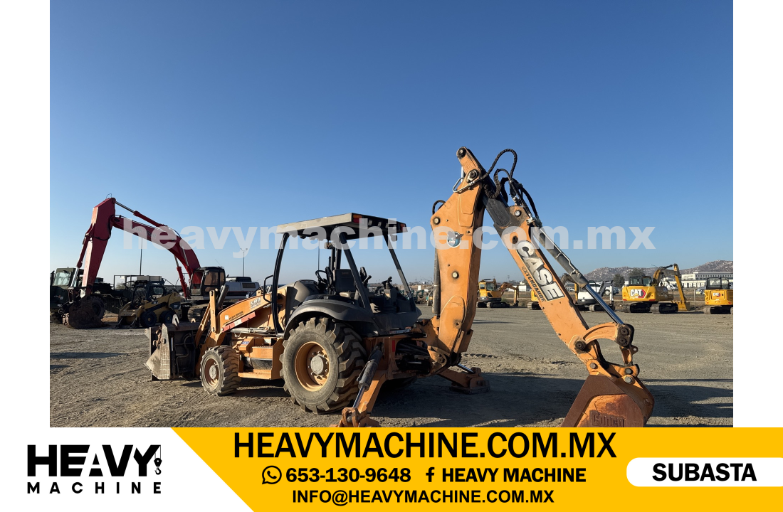 Maquinaria Pesada Retroexcavadora 2015 CASE 580SN 4x4