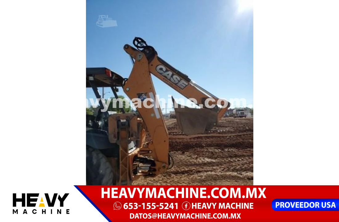 Maquinaria Pesada Retroexcavadora 2015 Case 580N