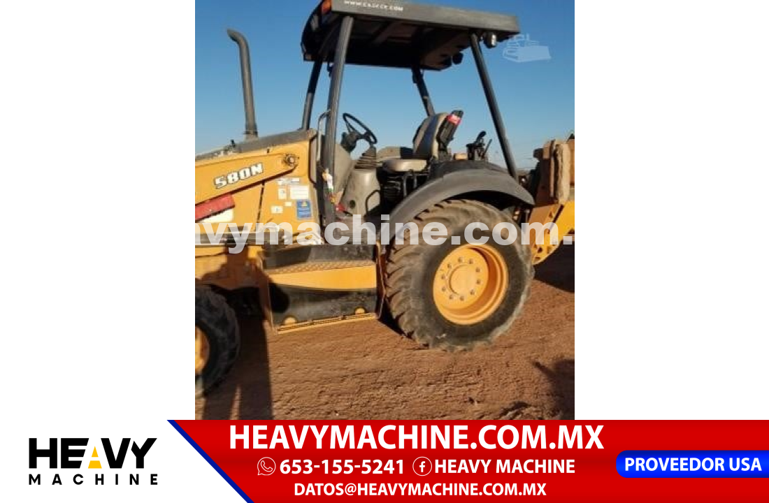 Maquinaria Pesada Retroexcavadora 2015 Case 580N