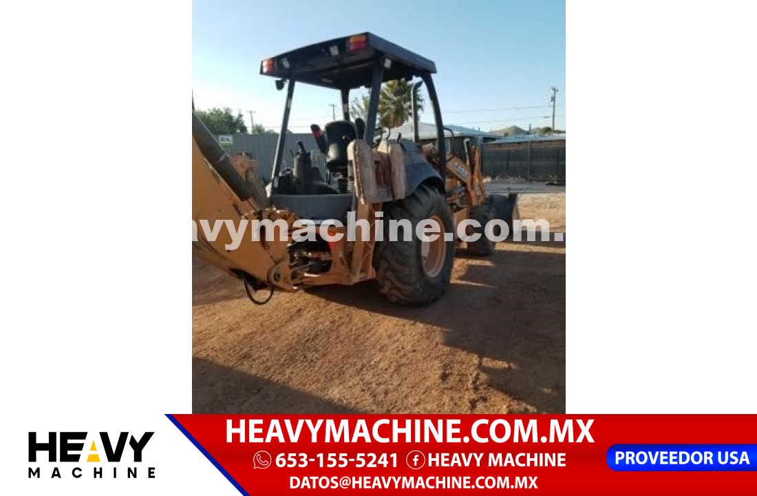 Maquinaria Pesada Retroexcavadora 2015 Case 580N