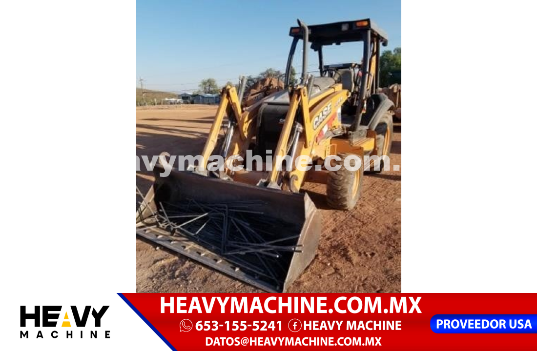 Maquinaria Pesada Retroexcavadora 2015 Case 580N