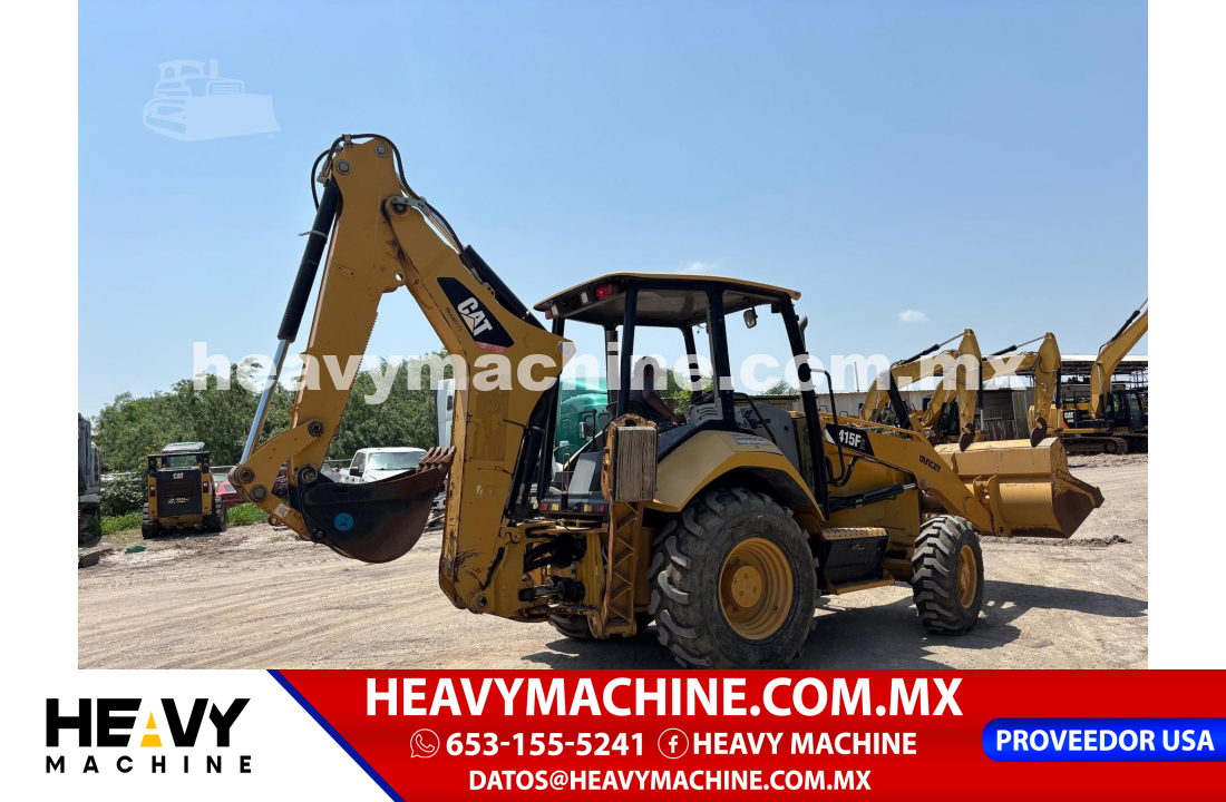 Maquinaria Pesada Retroexcavadora 2015 Caterpillar 415F2