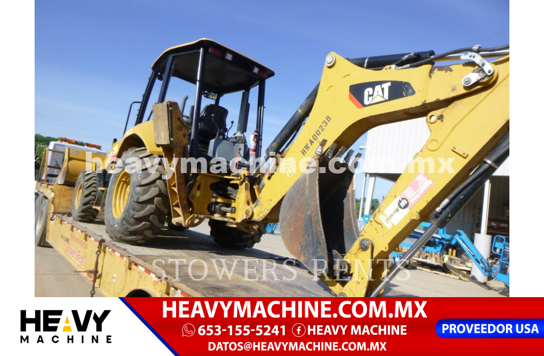 Maquinaria Pesada Retroexcavadora 2015 Caterpillar 415F2