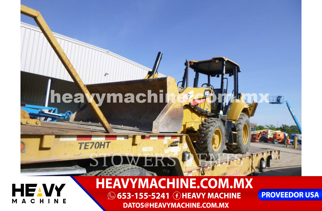 Maquinaria Pesada Retroexcavadora 2015 Caterpillar 415F2