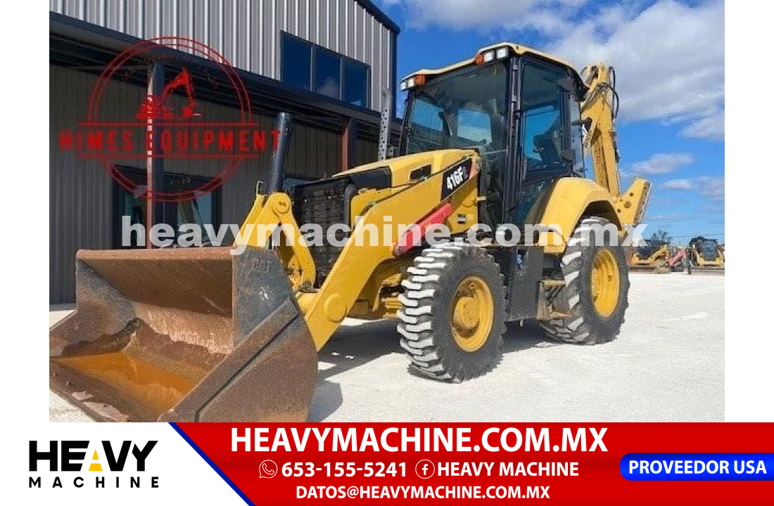 Maquinaria Pesada Retroexcavadora 2015 Caterpillar 416F2
