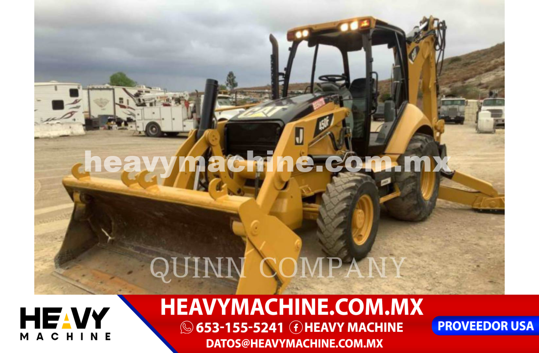 Maquinaria Pesada Retroexcavadora 2015 Caterpillar 450F