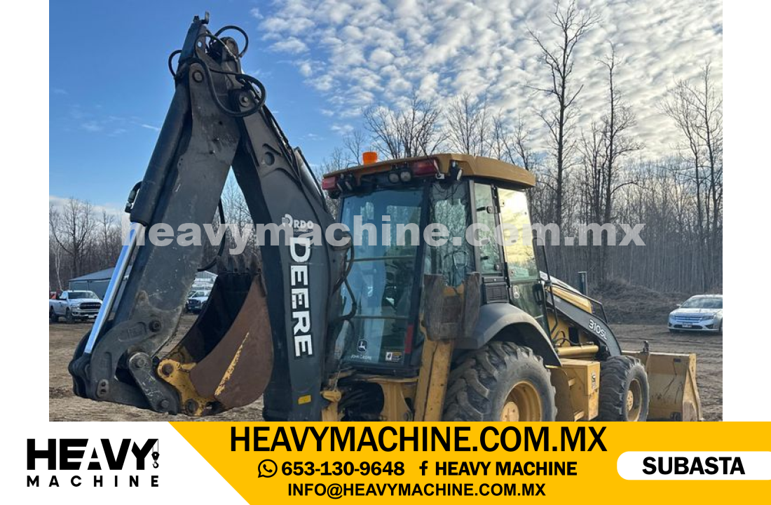 Maquinaria Pesada Retroexcavadora 2015 JOHN DEERE 310SL