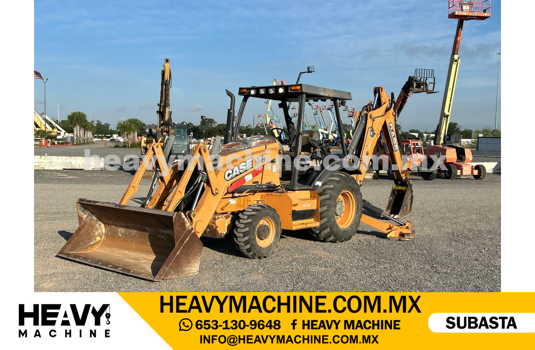 Maquinaria Pesada Retroexcavadora 2016 CASE 580SN
