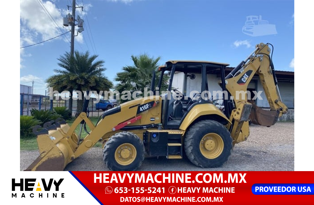Maquinaria Pesada Retroexcavadora 2016 CAT 416 F2