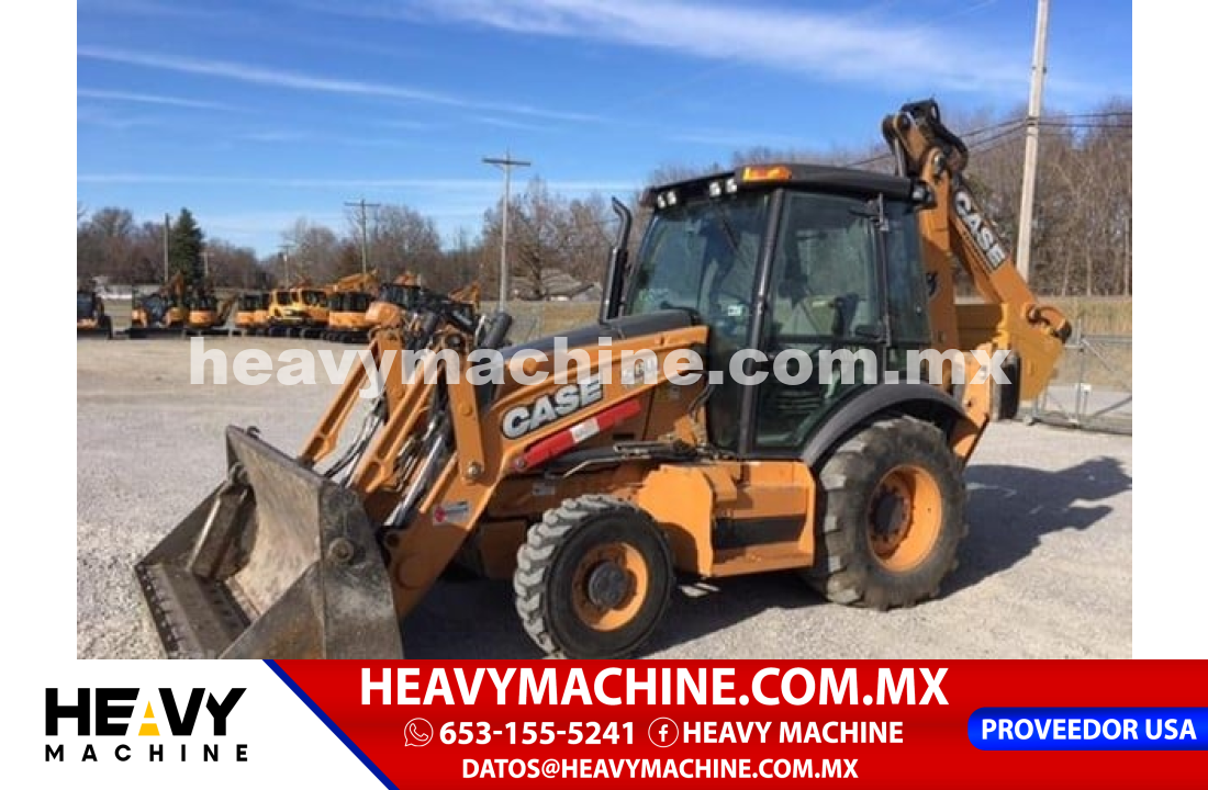 Maquinaria Pesada Retroexcavadora 2016 Case 580SN