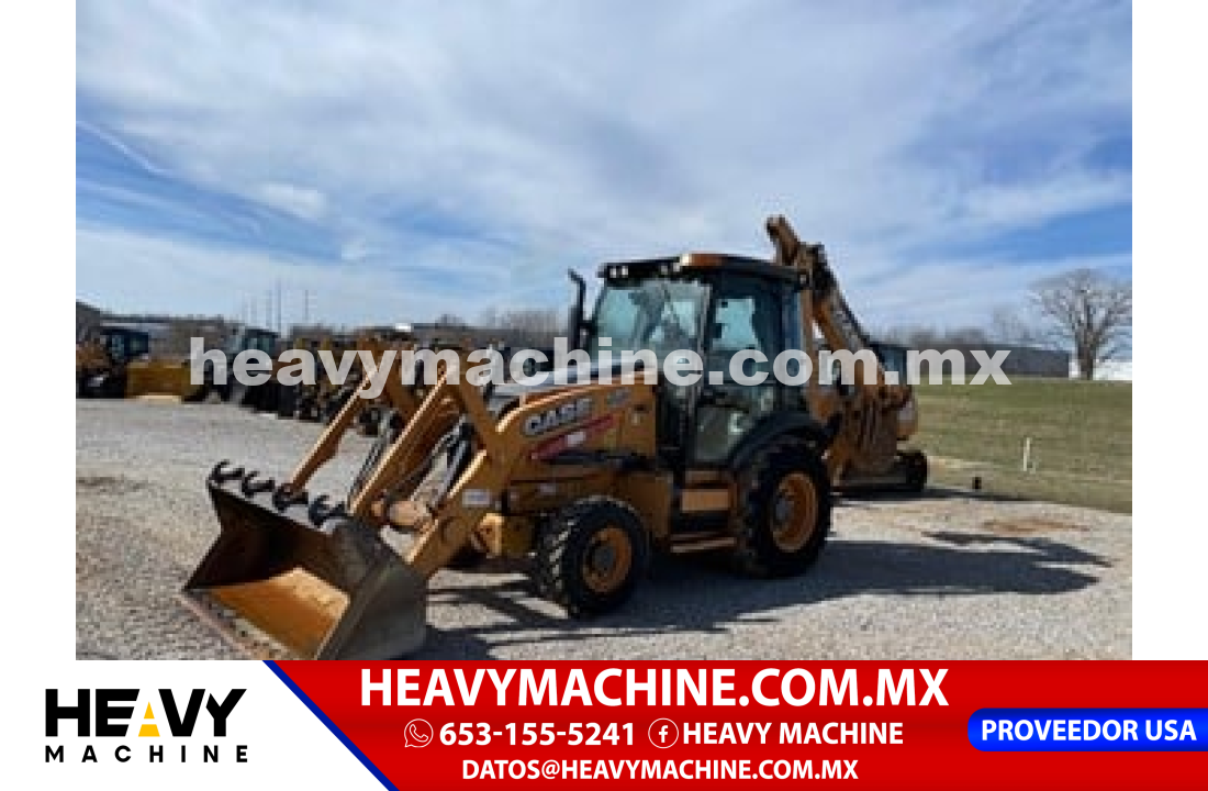 Maquinaria Pesada Retroexcavadora 2016 Case 580SN