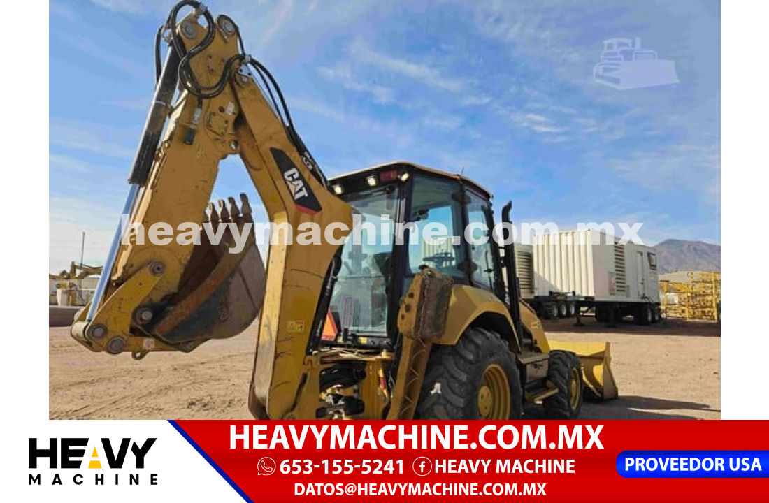 Maquinaria Pesada Retroexcavadora 2016 Caterpillar 420F2