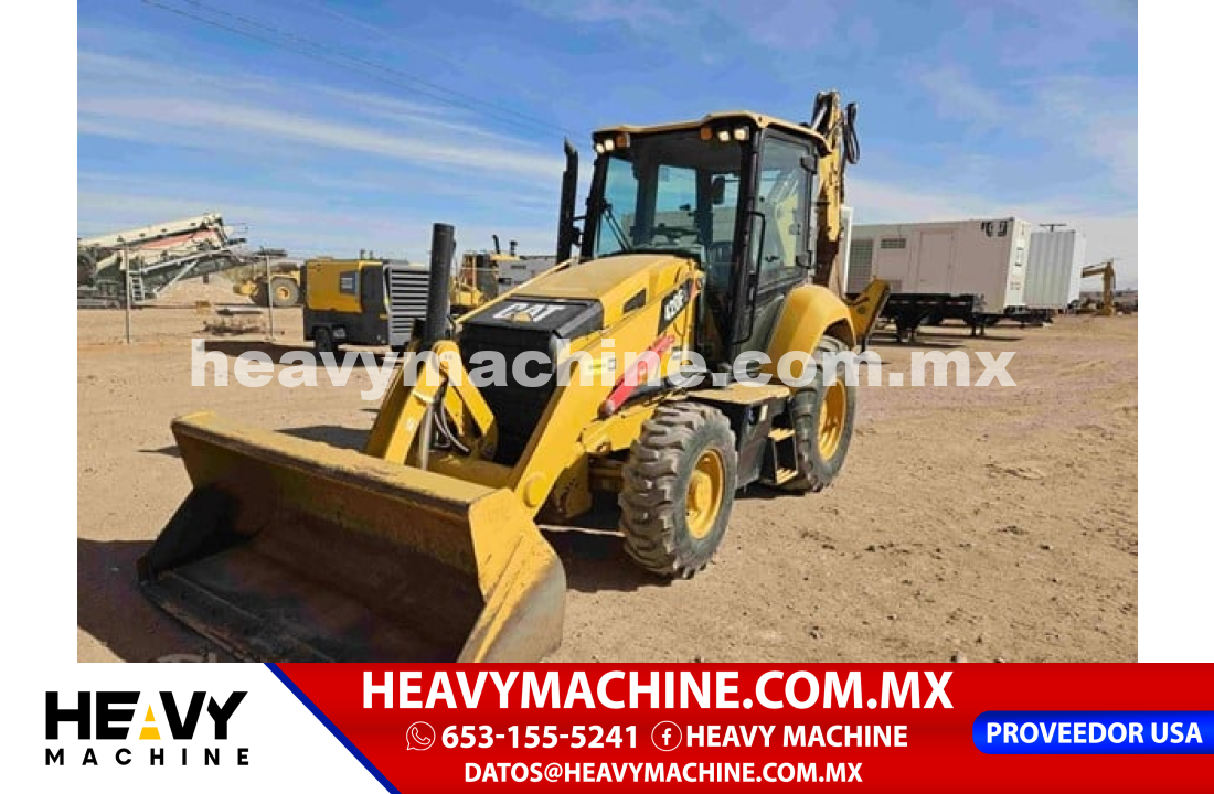 Maquinaria Pesada Retroexcavadora 2016 Caterpillar 420F2