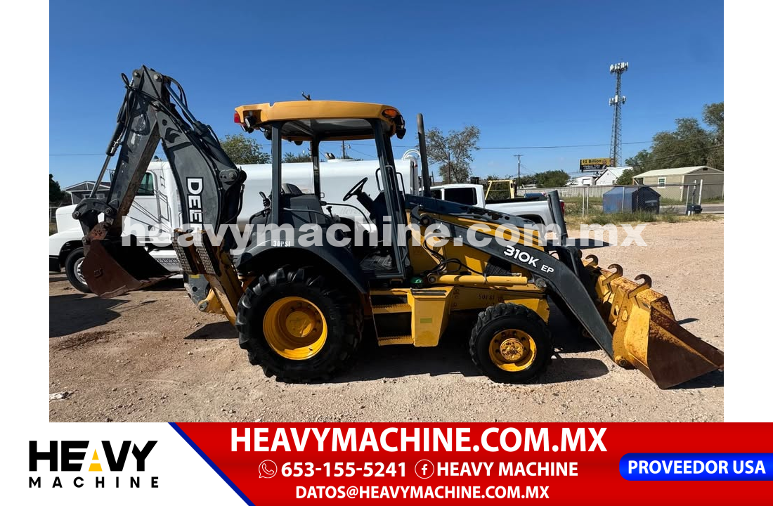 Maquinaria Pesada Retroexcavadora 2016 JOHN DEERE 310k ep