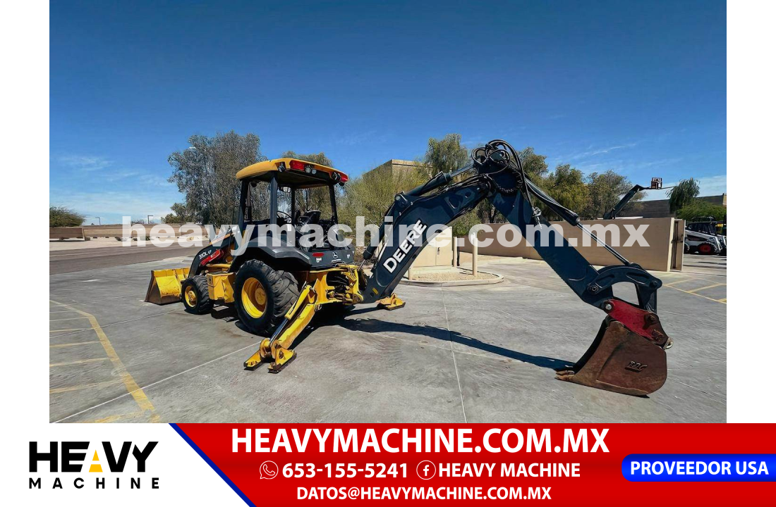 Maquinaria Pesada Retroexcavadora 2016 John Deere 310L EP