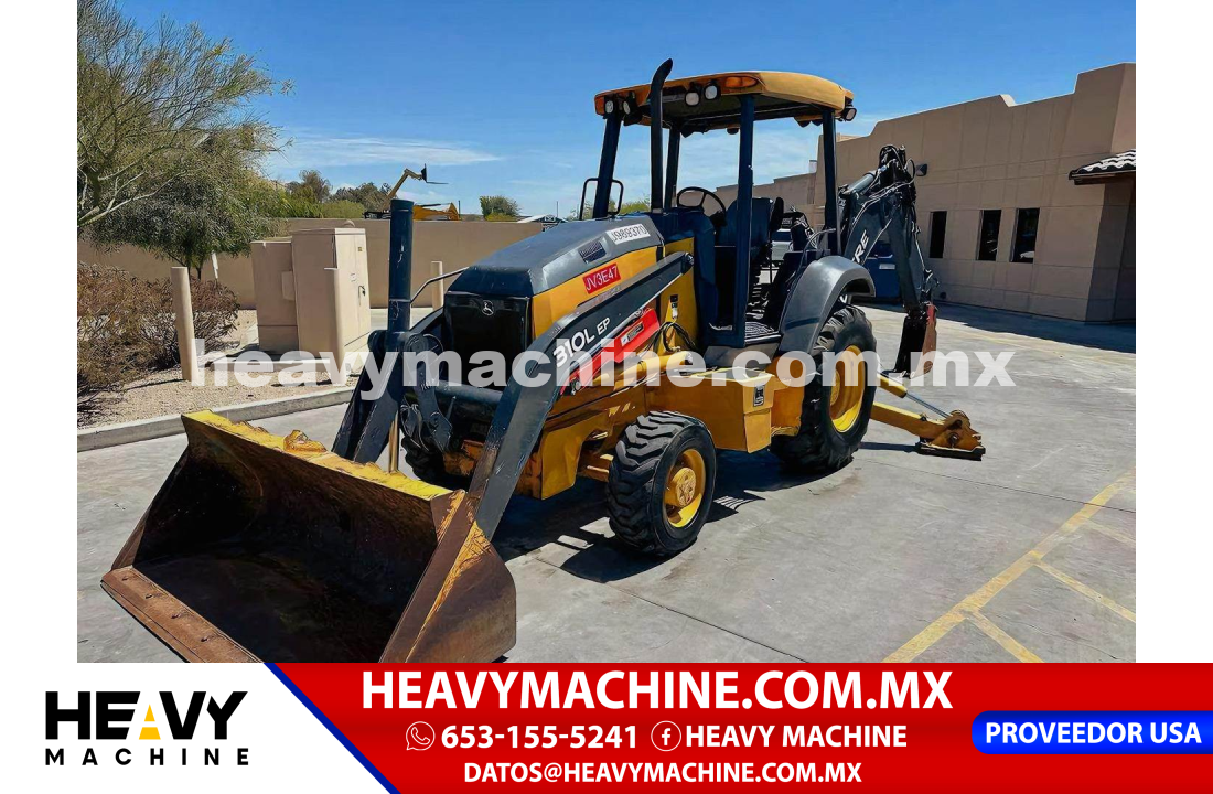 Maquinaria Pesada Retroexcavadora 2016 John Deere 310L EP