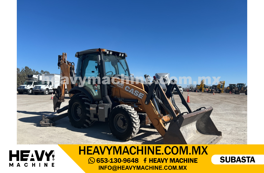 Maquinaria Pesada Retroexcavadora 2017 CASE 580SN