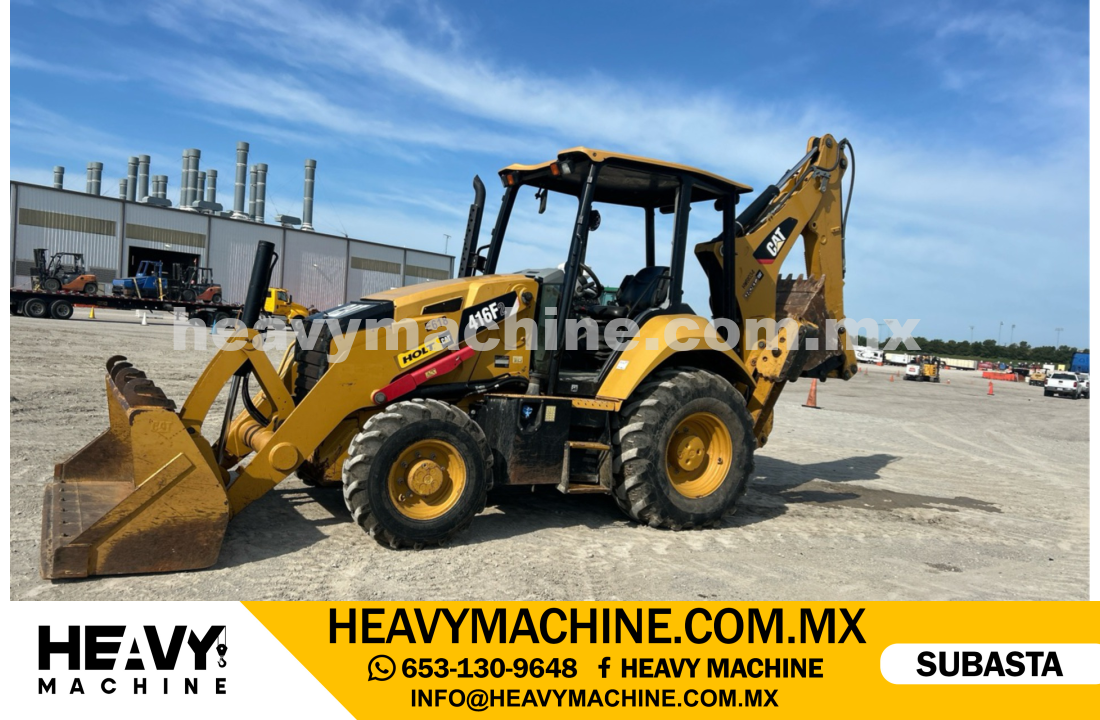 Maquinaria Pesada Retroexcavadora 2017 CAT 416F2