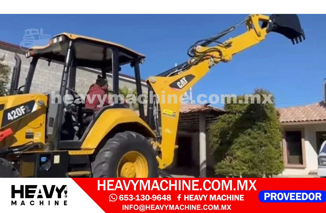 Maquinaria Pesada Retroexcavadora 2017 CAT 420F