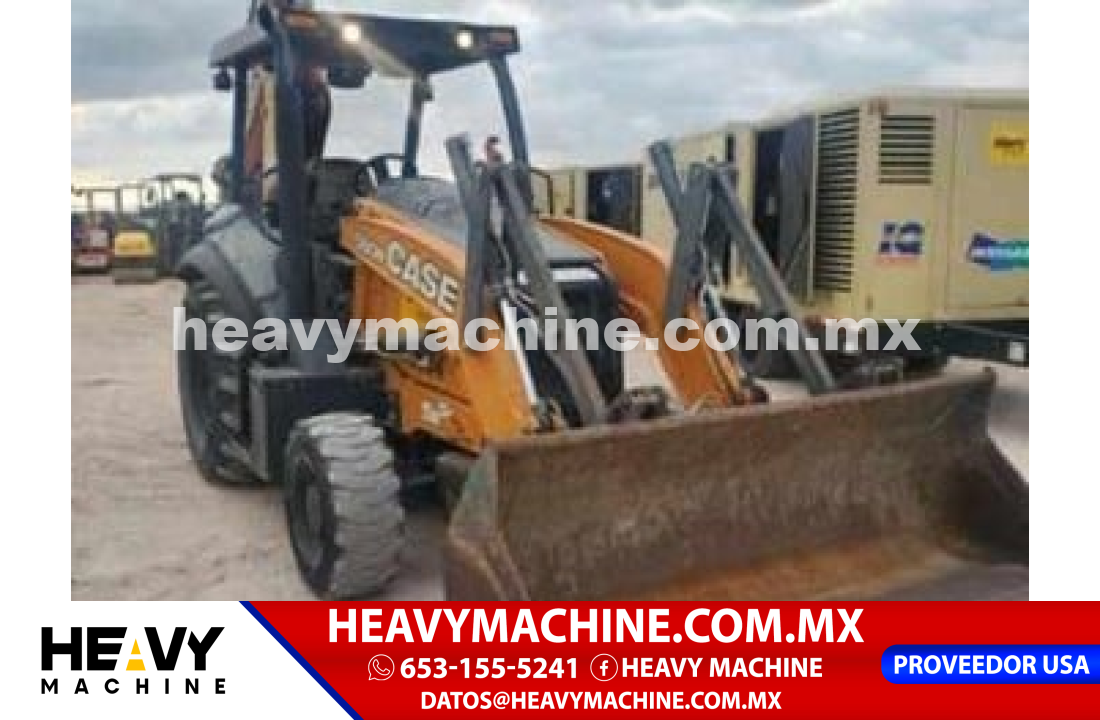 Maquinaria Pesada Retroexcavadora 2017 Case 580N