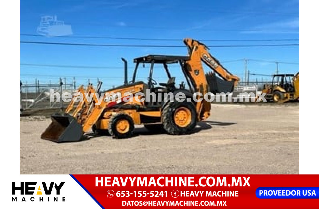 Maquinaria Pesada Retroexcavadora 2017 Case 580N