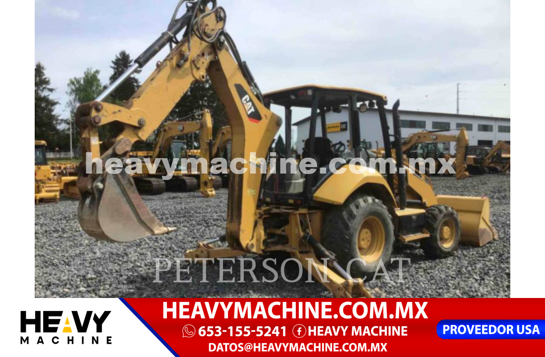 Maquinaria Pesada Retroexcavadora 2017 Caterpillar 420F2