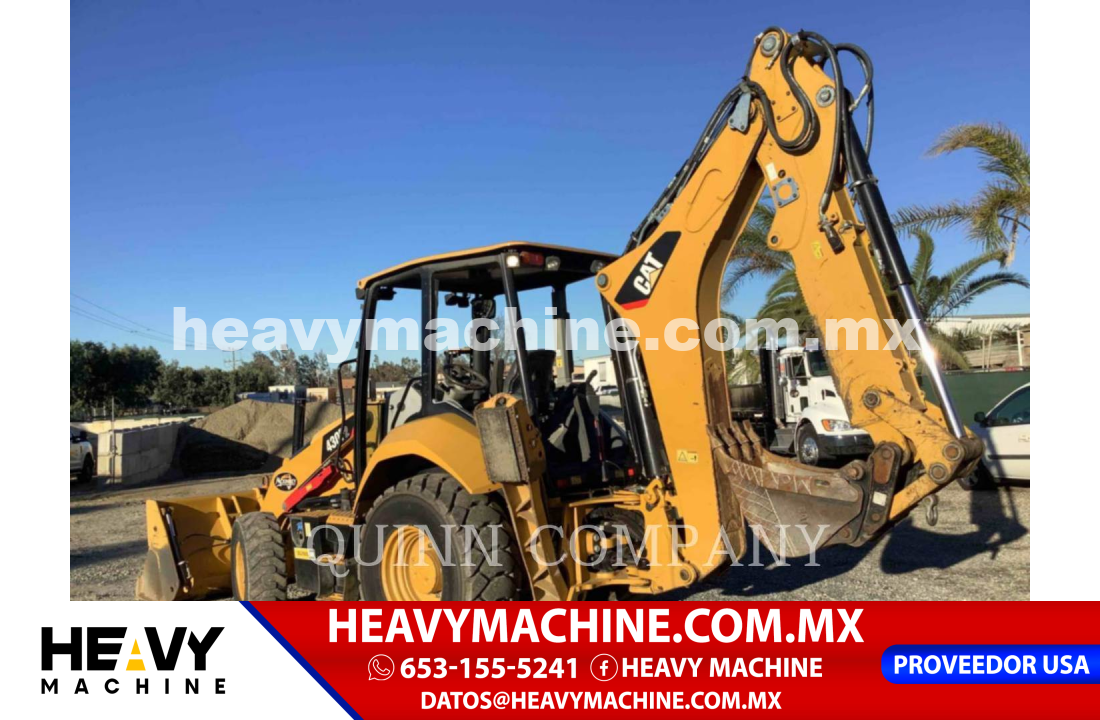 Maquinaria Pesada Retroexcavadora 2017 Caterpillar 430F2