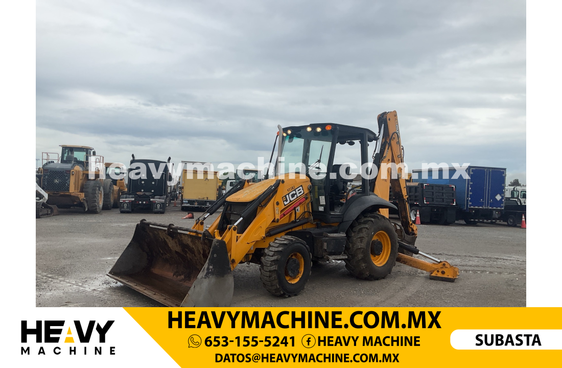 Maquinaria Pesada Retroexcavadora 2017 JCB 3CX