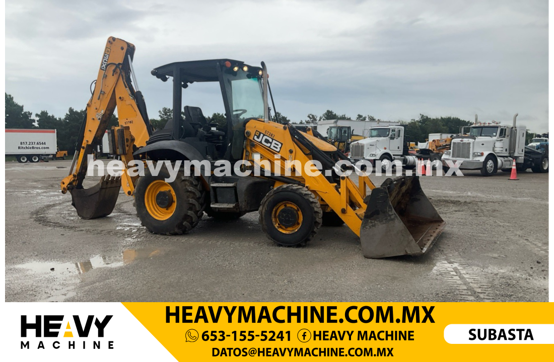Maquinaria Pesada Retroexcavadora 2017 JCB 3CX