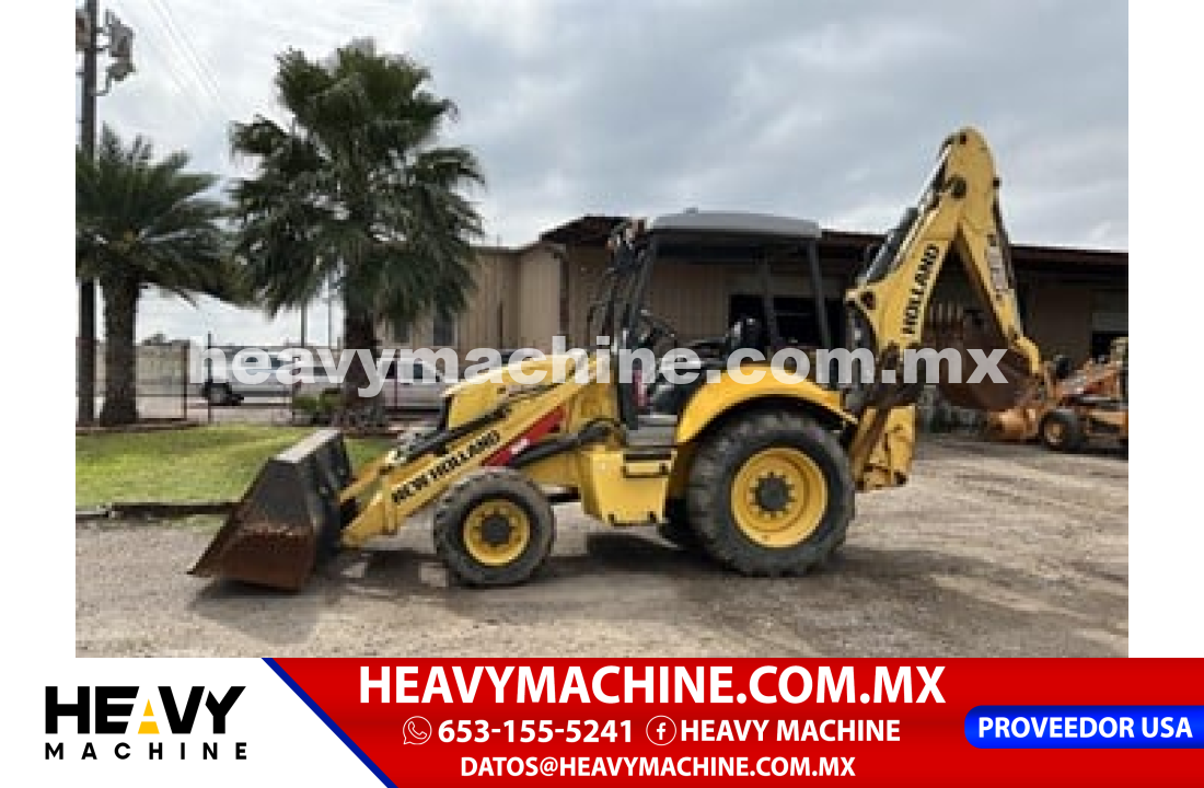 Maquinaria Pesada Retroexcavadora 2017 NEW HOLLAND B95C