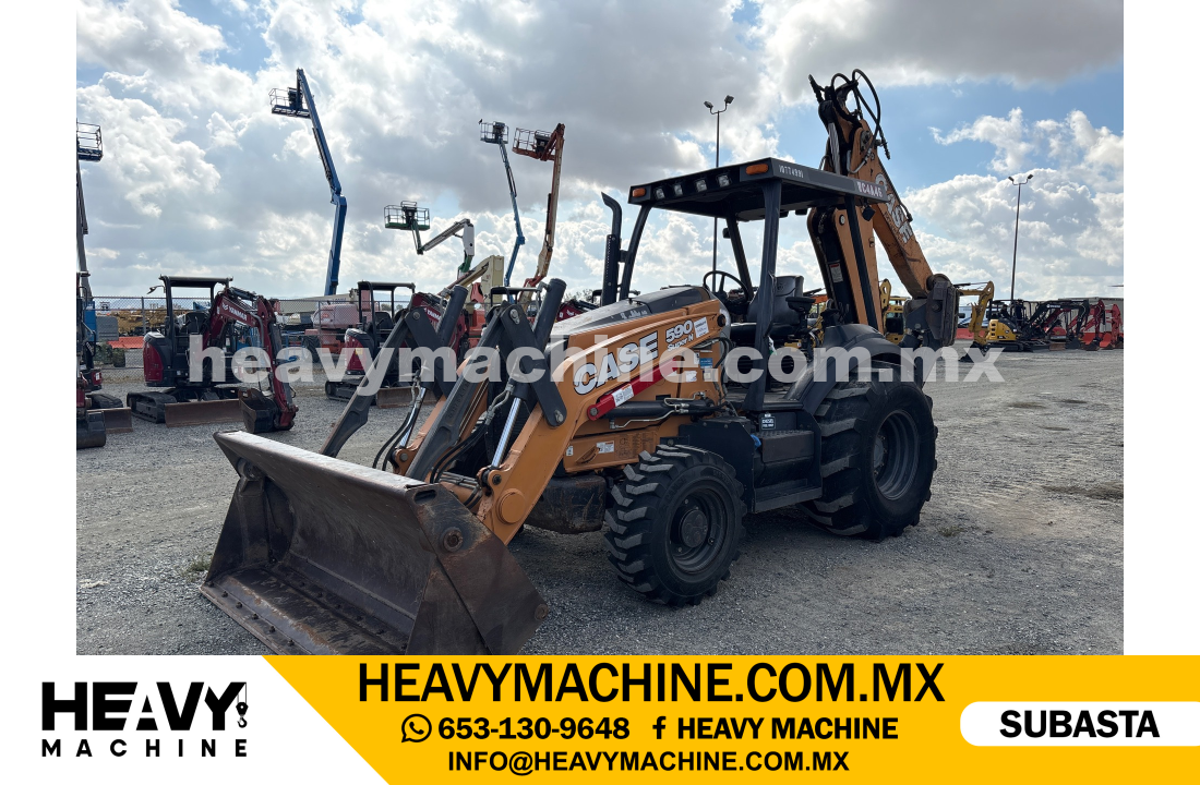Maquinaria Pesada Retroexcavadora 2018 CASE 590SN