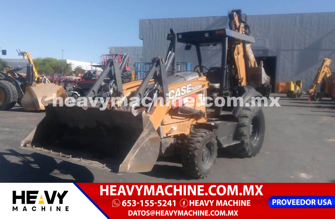 Maquinaria Pesada Retroexcavadora 2018 Case 580N EP