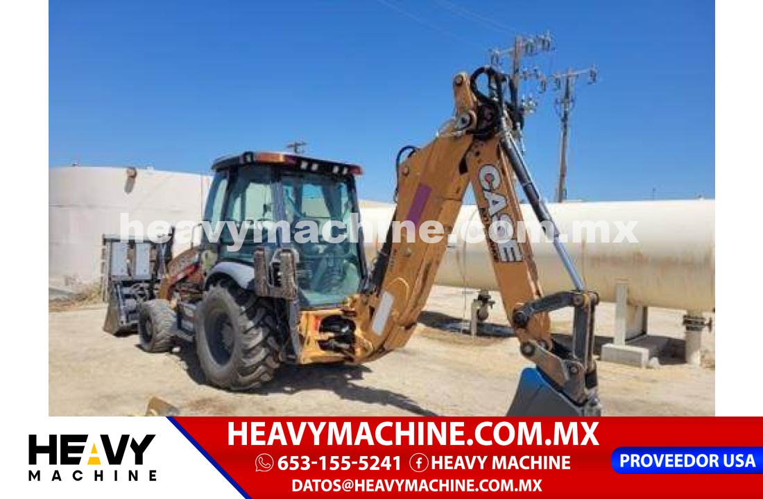 Maquinaria Pesada Retroexcavadora 2018 Case 580N EP