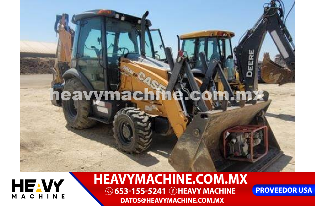 Maquinaria Pesada Retroexcavadora 2018 Case 580N EP