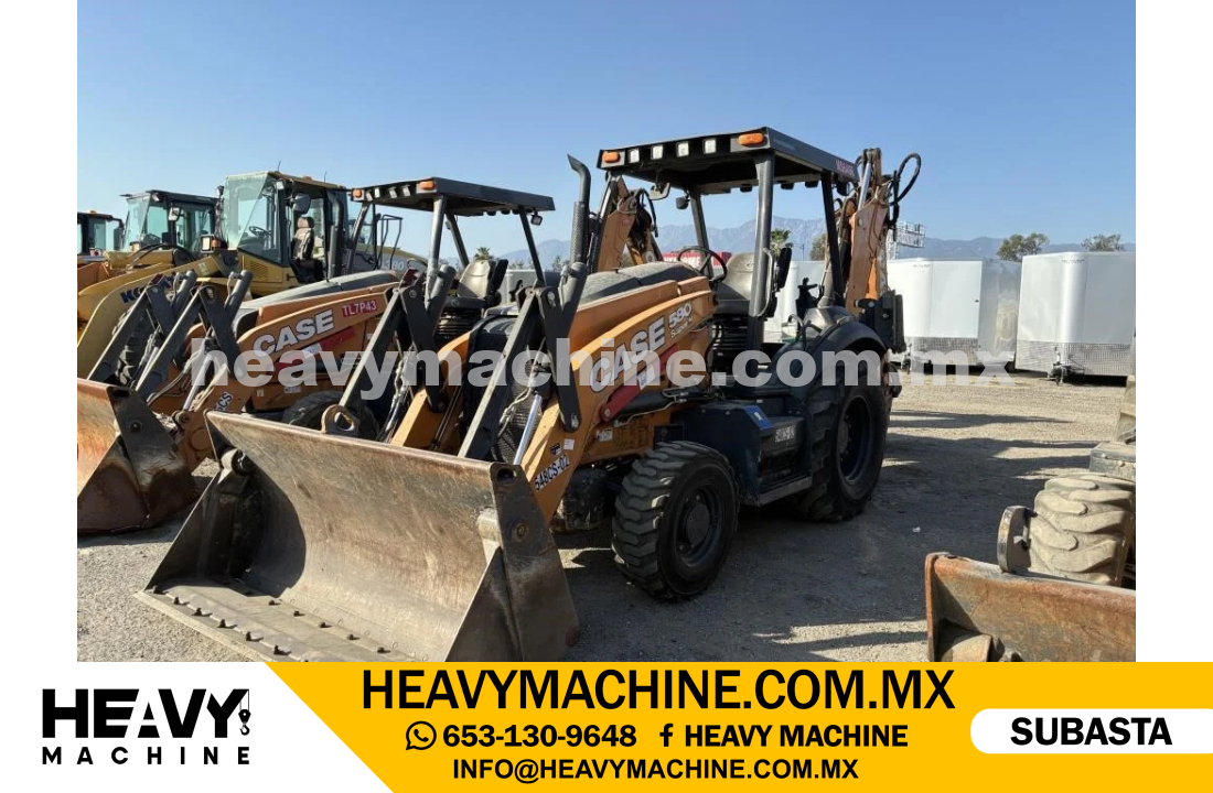Maquinaria Pesada Retroexcavadora 2019 CASE 580SN