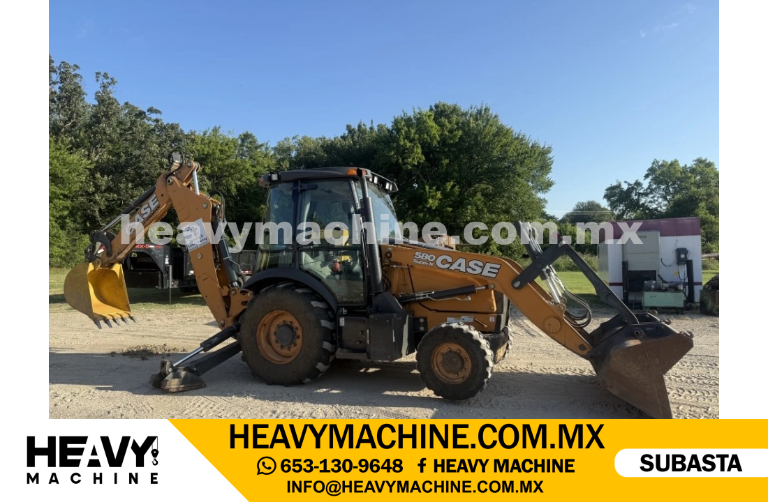 Maquinaria Pesada Retroexcavadora 2019 CASE 580 SUPER N